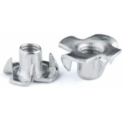 90pcs Ecrou En T 4 Griffes, Ecrous En T En Acier Au Carbone, M3/M4/M5/M6/M8, Travail Du Bois Meuble, Écrou Inserts En Acier Au Carbone T -Rapid Soldes Boutique 98766459 5