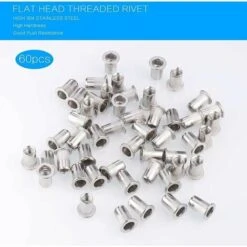 60 Pièces 304 Ecrou A Sertir M8 En Acier Inoxydable Tête Plate Ecrou Aveugle Rivet Fileté Ecrou A Rivet Pour Pince à Insert Fileté 8 60 Pièces 304 Ecrou A Sertir M8 En Acier Inoxydable Tête Plate Ecrou Aveugle Rivet Fileté Ecrou A Rivet Pour Pince à Insert Fileté -Rapid Soldes Boutique 99809526 4